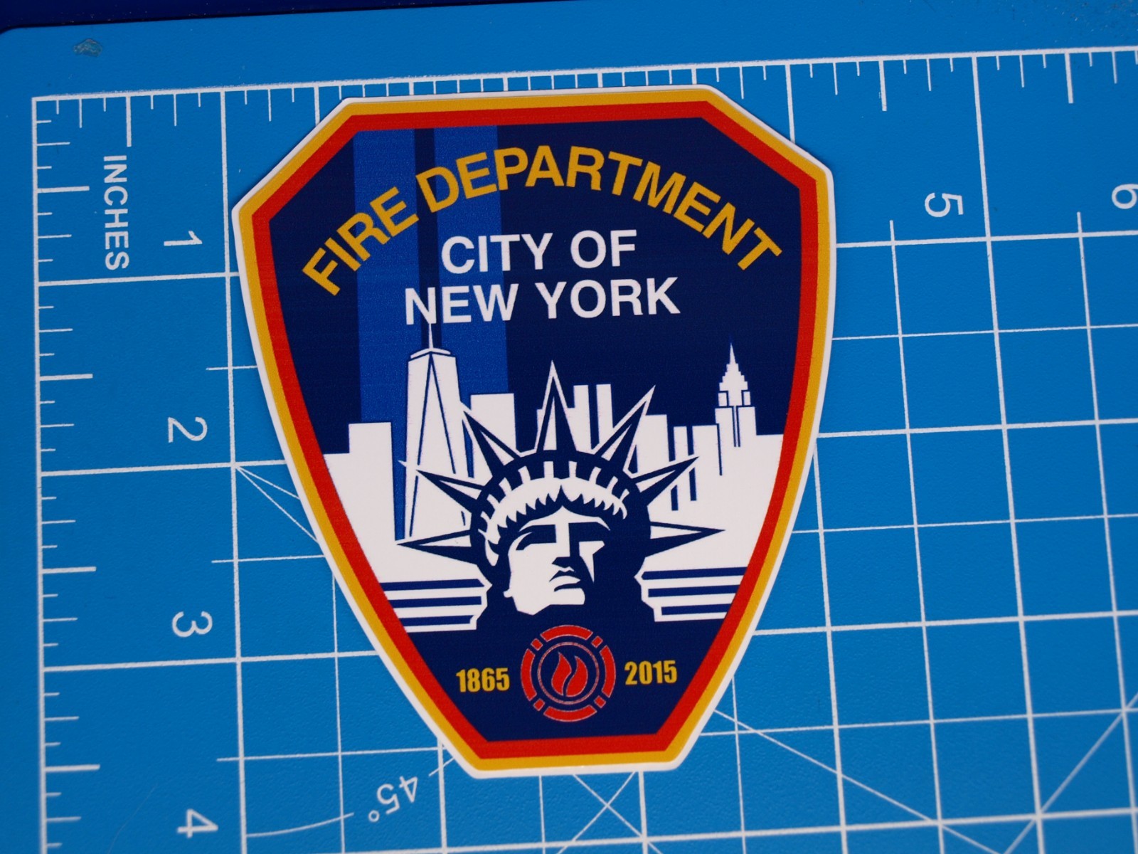 FDNY 150TH Anniversary 3 1/2\
