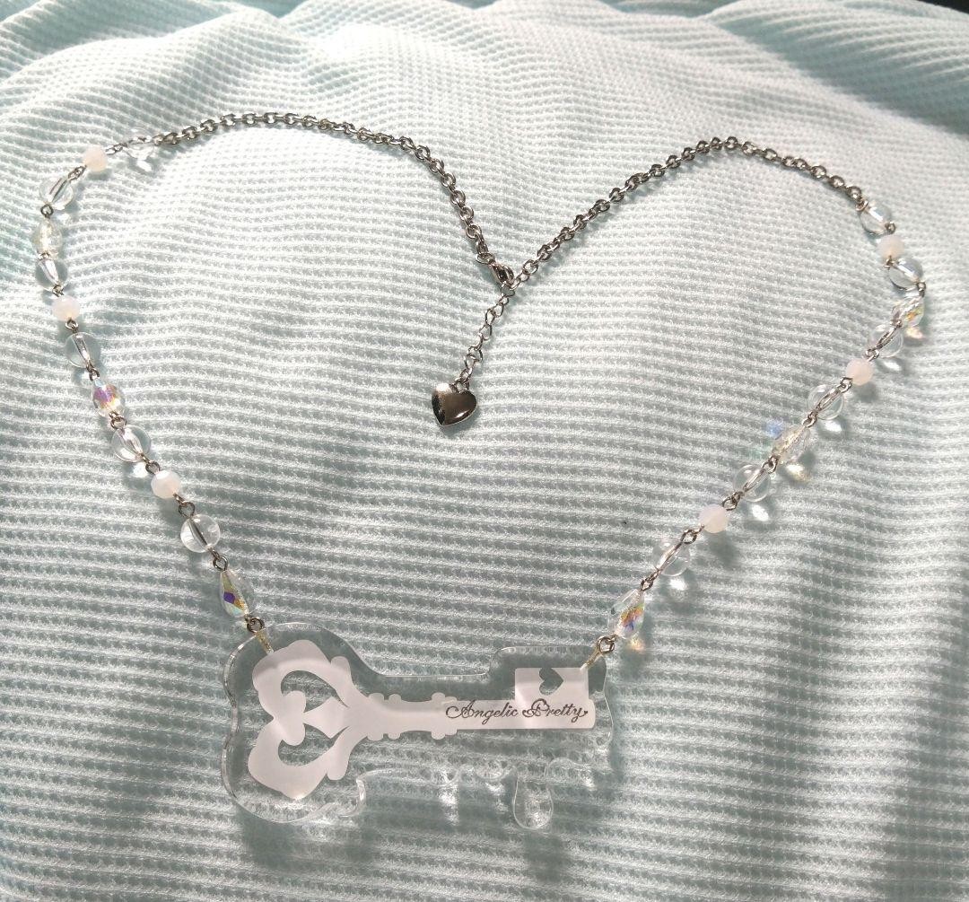 Final price Angelic Pretty key motif necklace