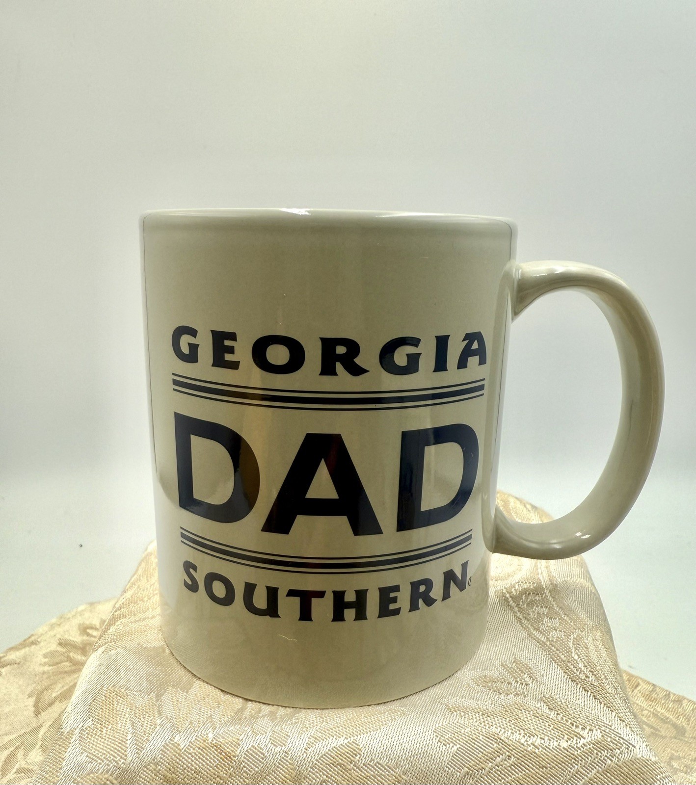 DAD Georgia Southern University Vintage Coffee Mug Logo Cup Eagles Statesboro GA