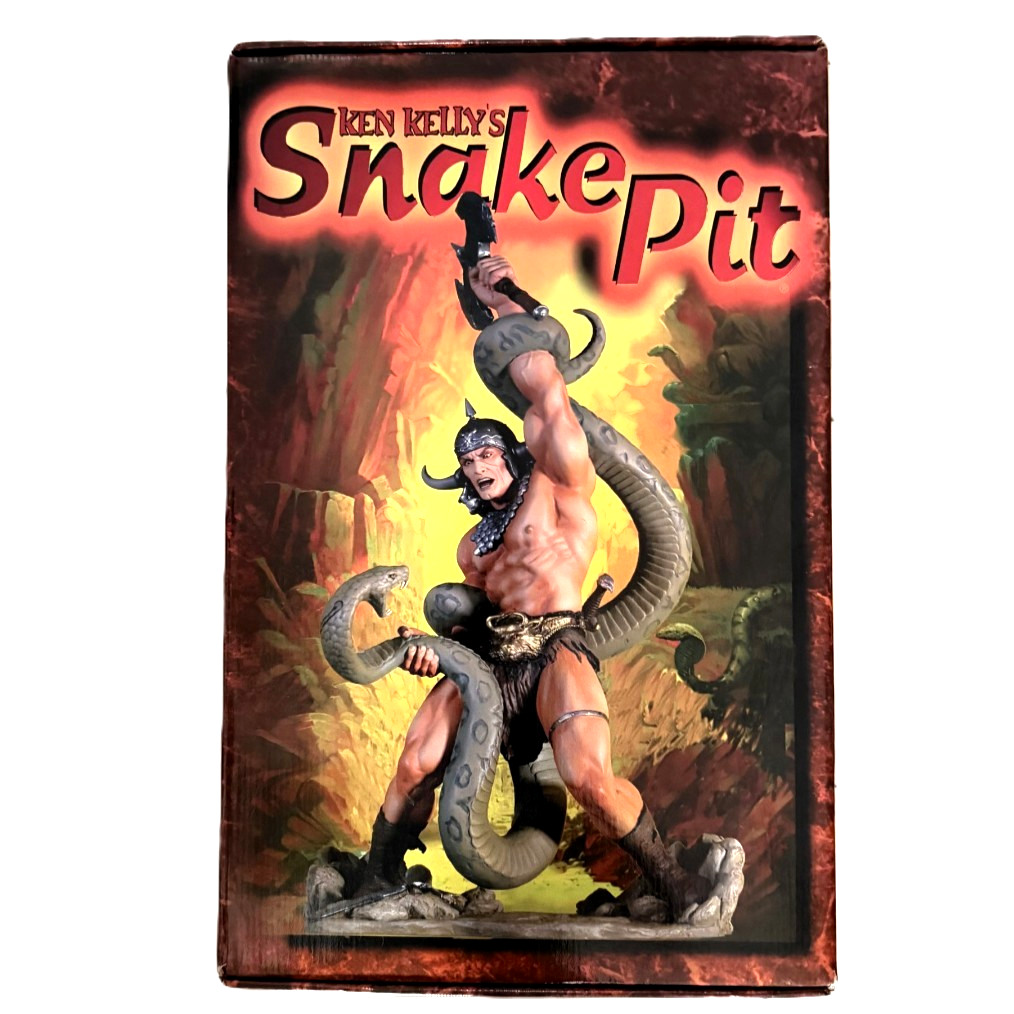 Hard Hero Ken Kelly Snake Pit Statue Limited Edition 18\
