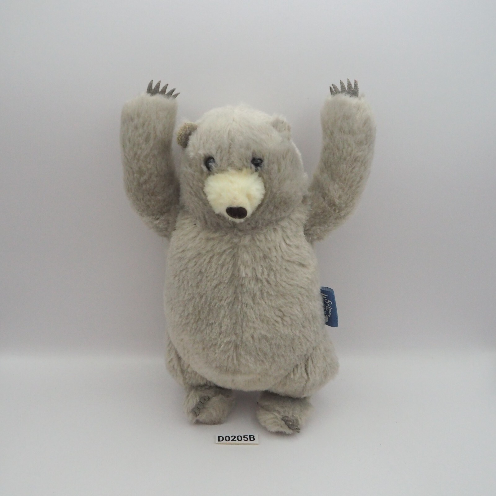 D0205B Salmon The bear Grey Amuse Plush 7\