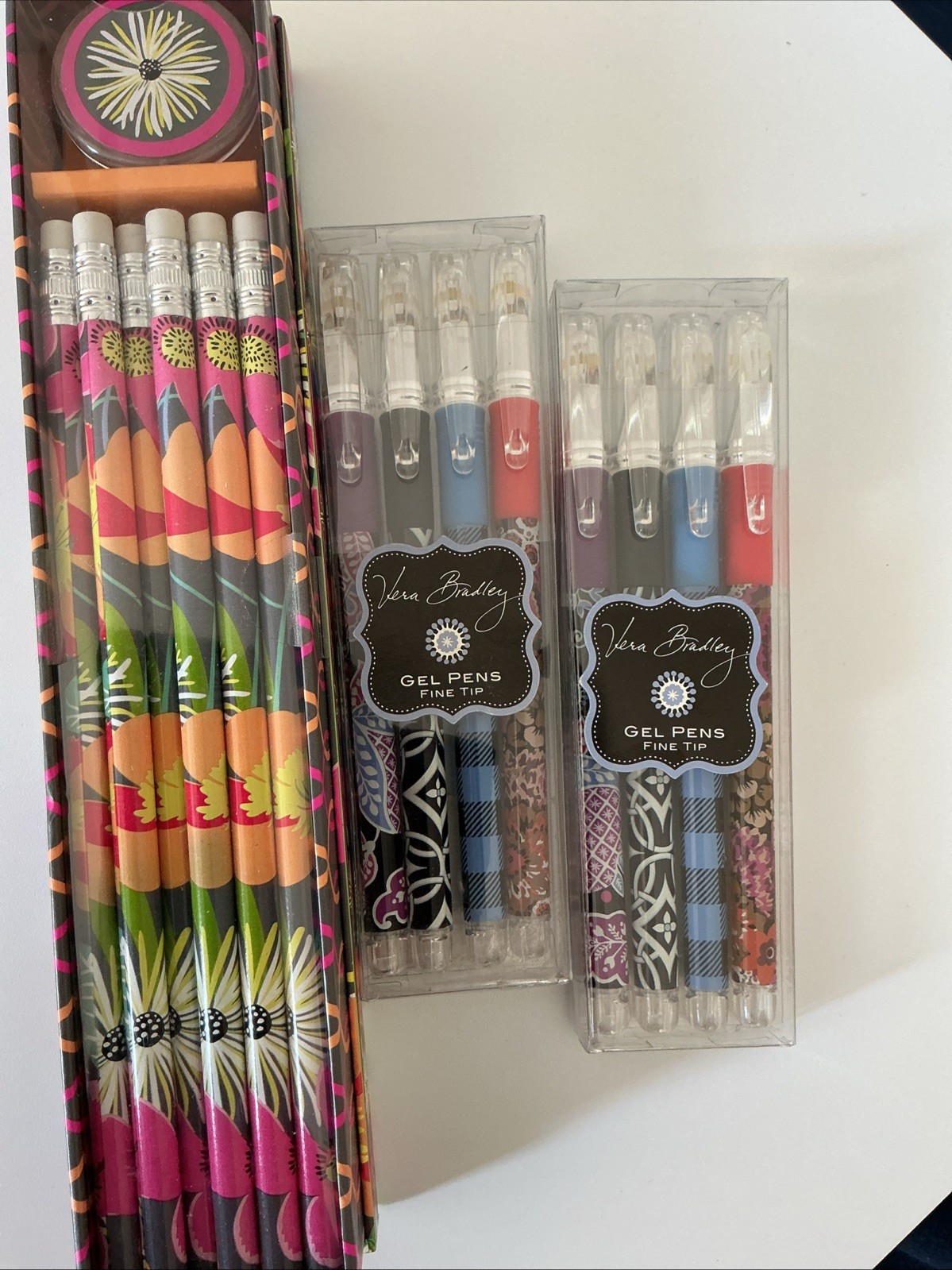 Vera Bradley Pens And Pencils Sets lot