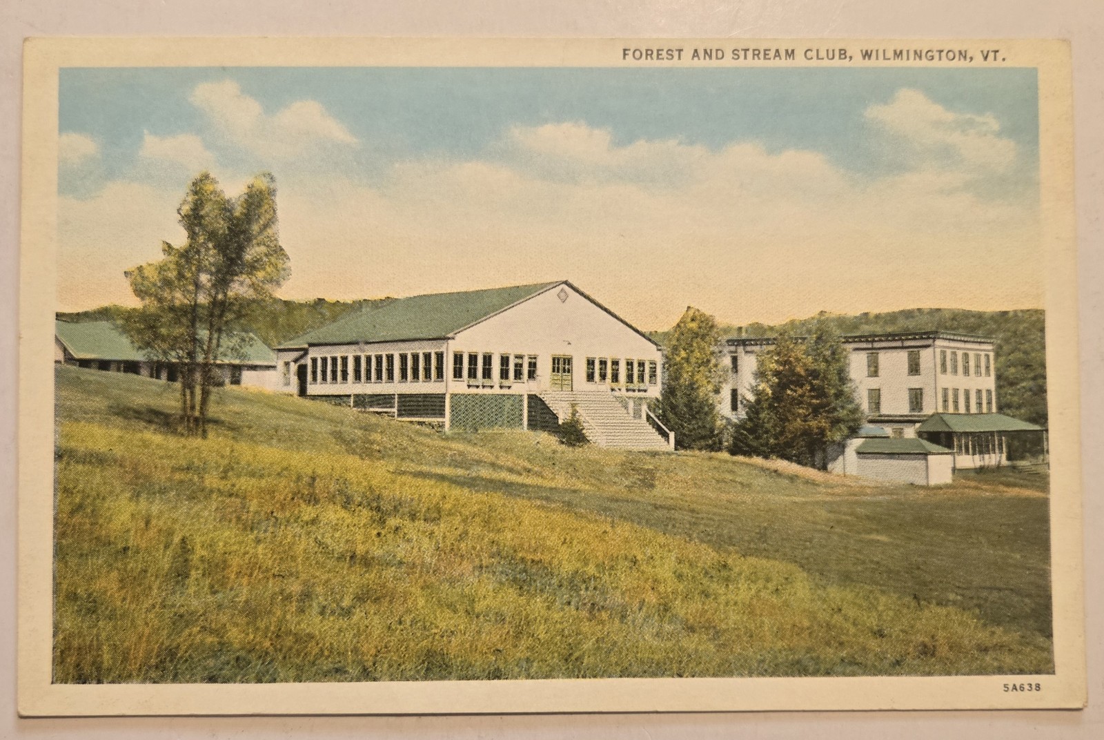 Forest And Stream Club Wilmington Vermont VT Vtg Unused Postcard 017