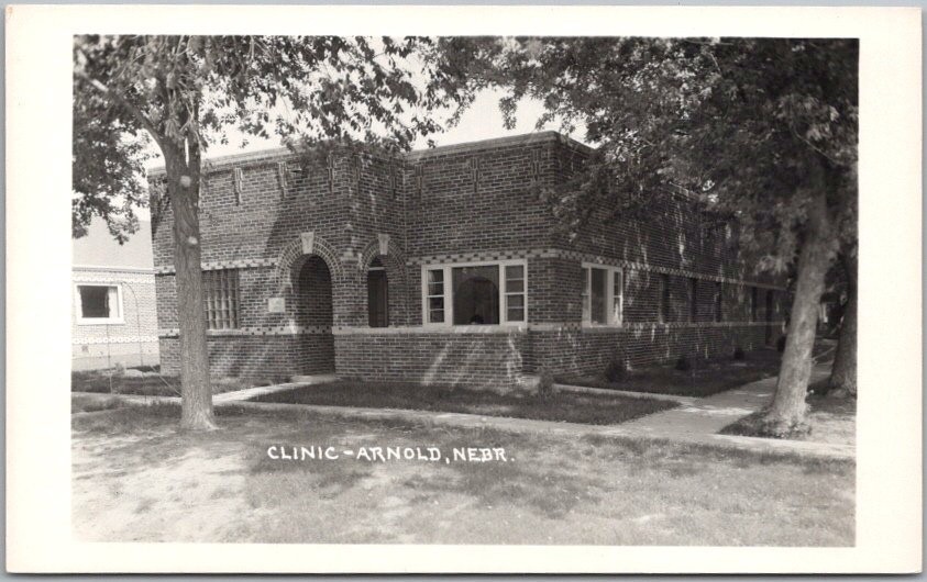 c1950s ARNOLD, Nebraska Real Photo RPPC Postcard 