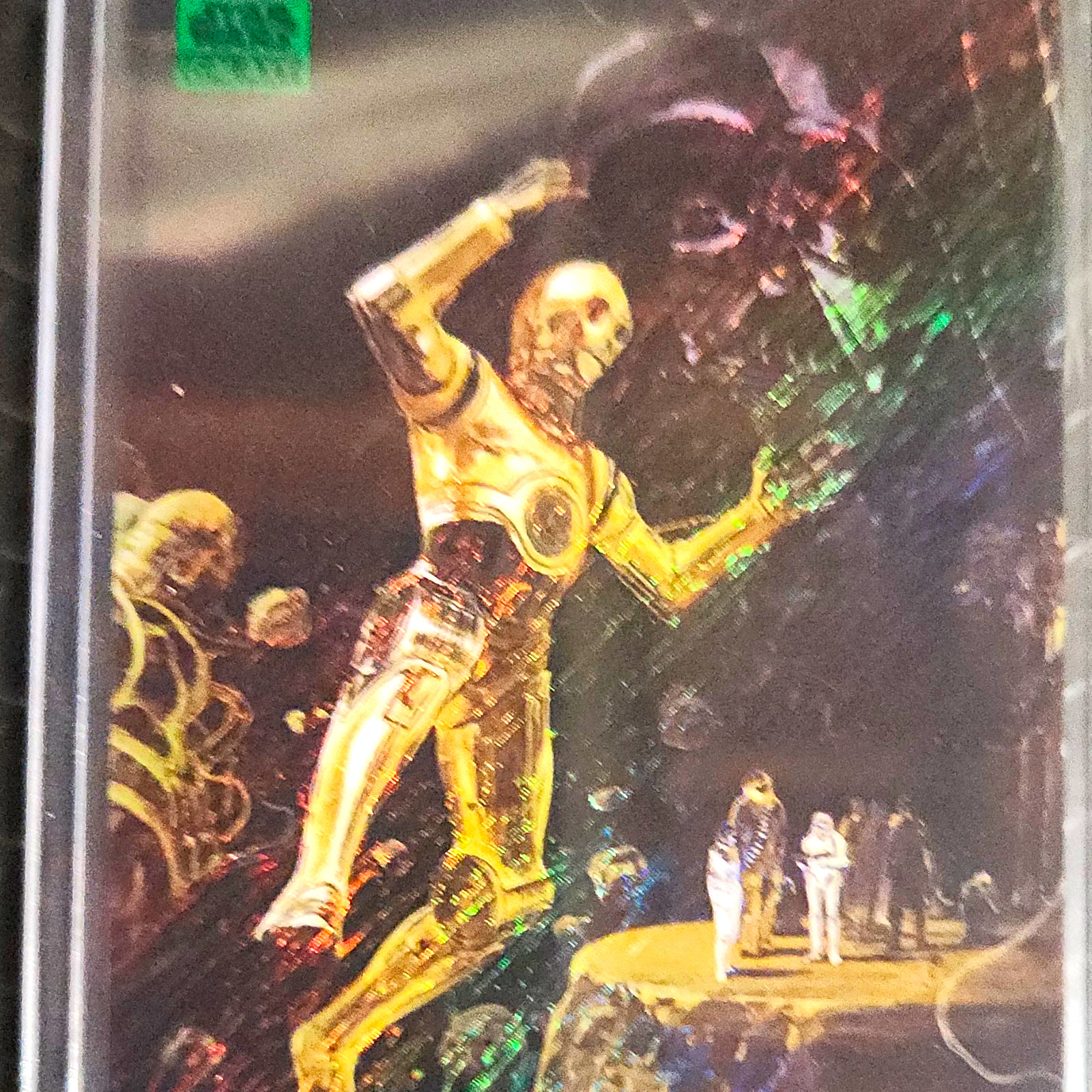 Topps 2021 Star Wars Galaxy Archives Protocol Droid #10 Green Parallel /199