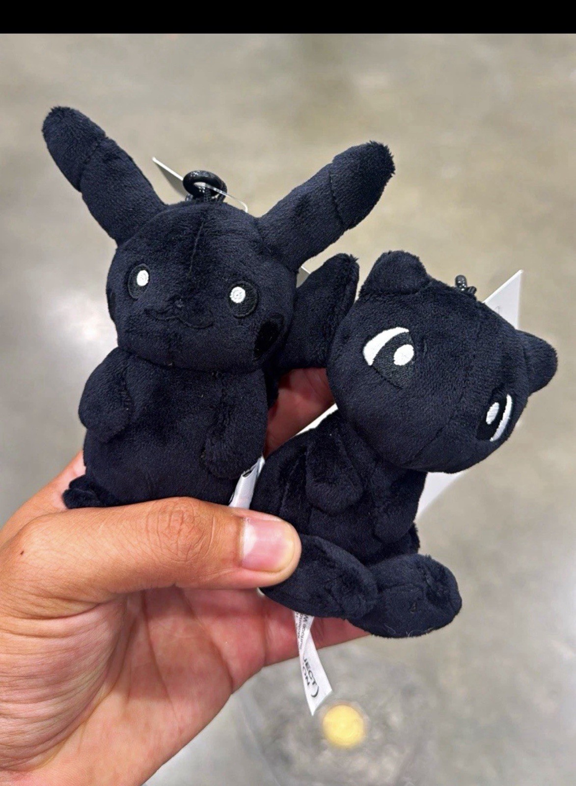 ComplexCon 2026 Pokemon x Fragment Design black Pikachu and Mew Keychains