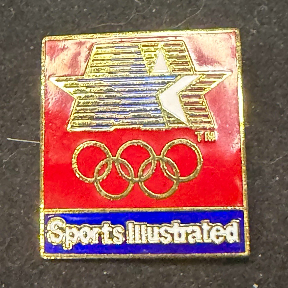 Vintage 1984 LA Olympics Sports Illustrated Pin Los Angeles Olympics lot of 12