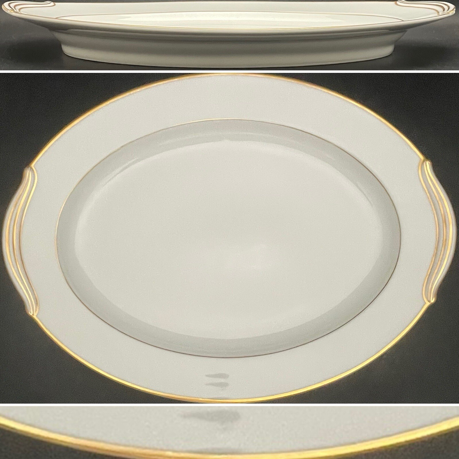 Noritake Morimura Guilford 5291 Oval Chop/Serving Platter 1933-41 Japan 16\