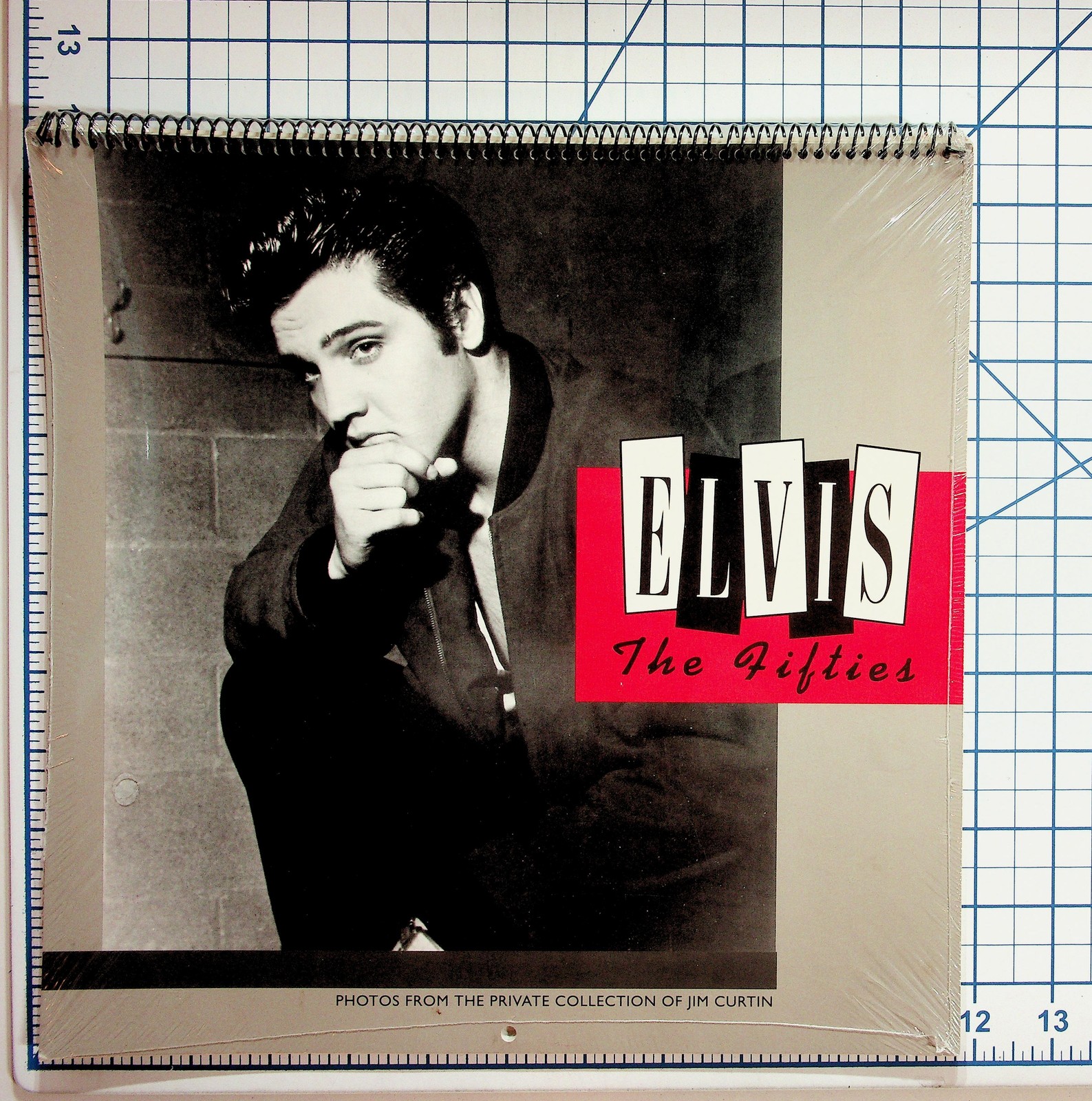 Vintage Elvis The Fifties Photo Calendar Hallmark Jim Curtin Collection New