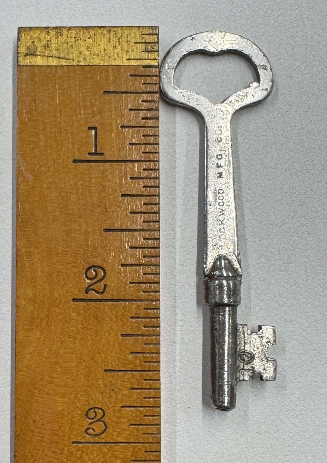 Antique #10 Lockwood Mfg. Co. Skeleton Key 