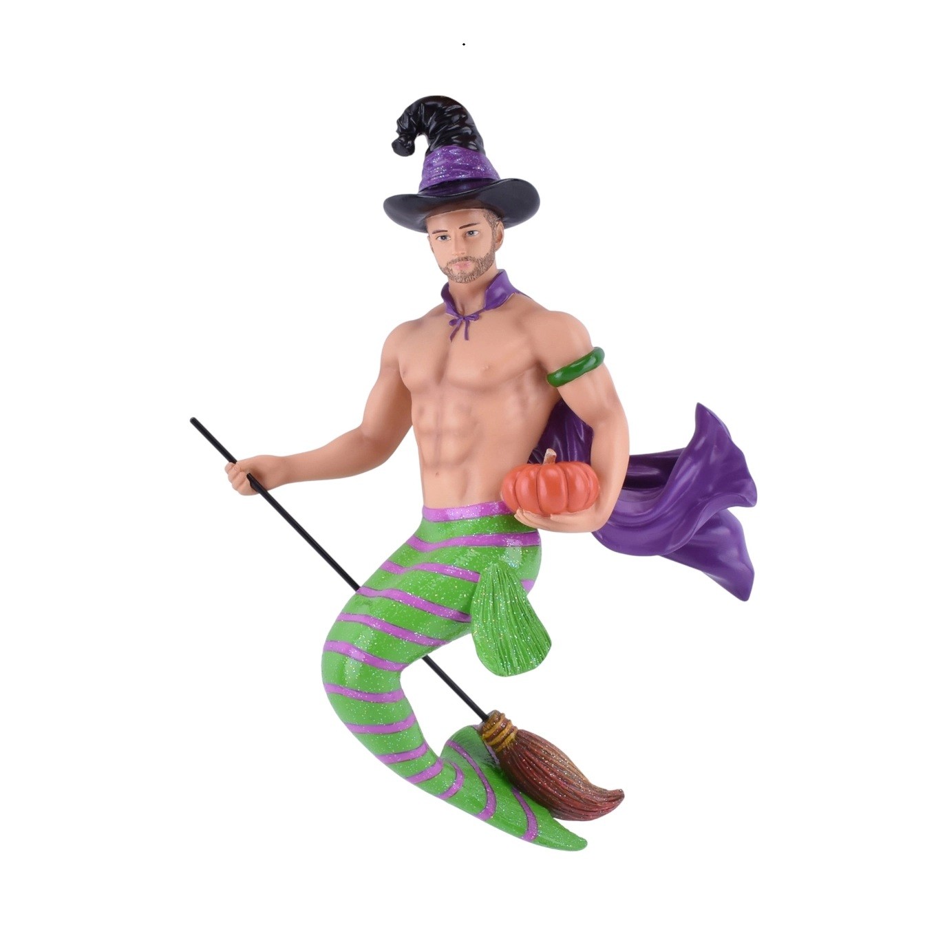December Diamonds Merman Renegade Christmas Ornament 8 Inch Resin
