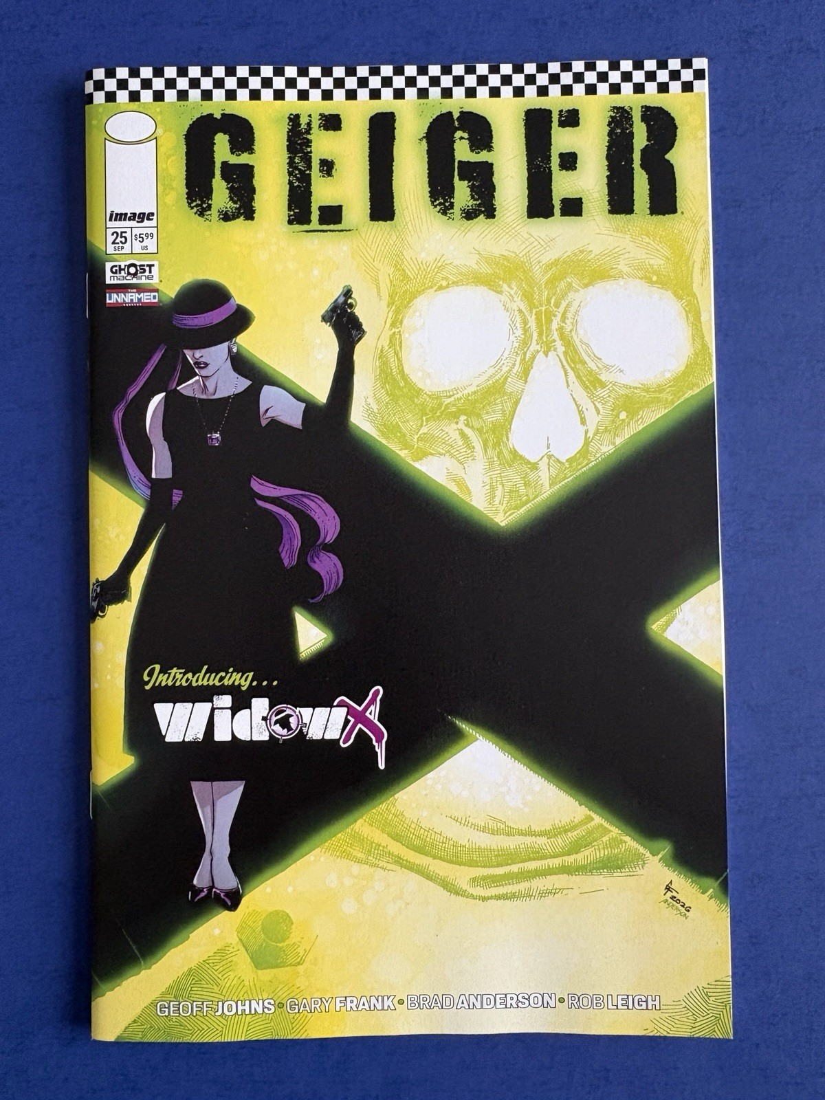 Geiger #25 Gary Frank 1:50 Ratio Variant Image Comics 2026
