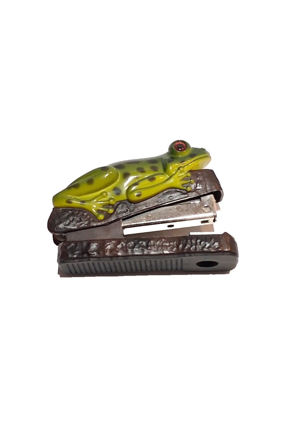 AWESOME VINTAGE 🐸 FROG 🐸STAPLER /DESK TOP ACCESSORY/OFFICE/HOME/GAG GIFT