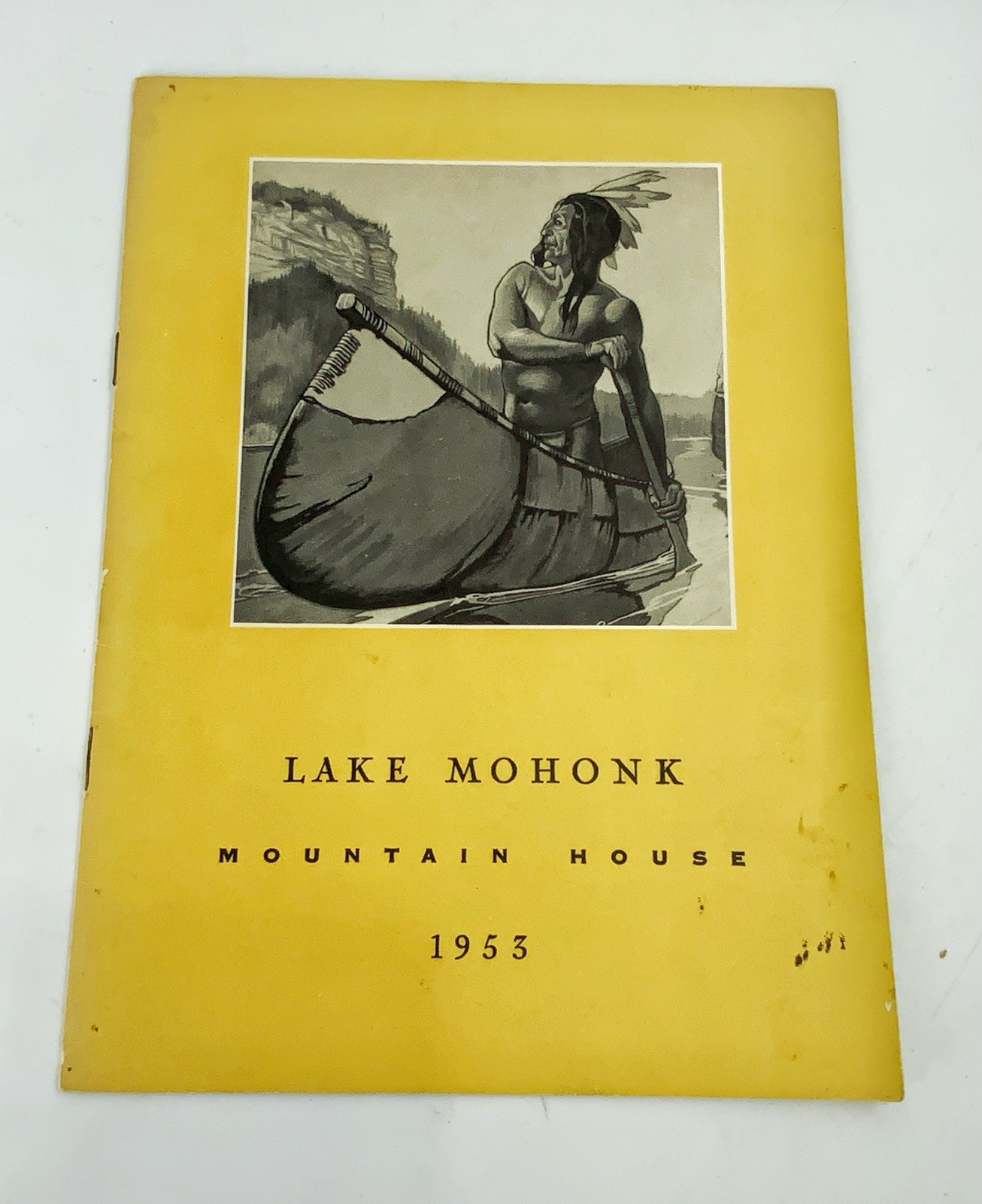 1953 Lake Mohonk Mountain House tour booklet 