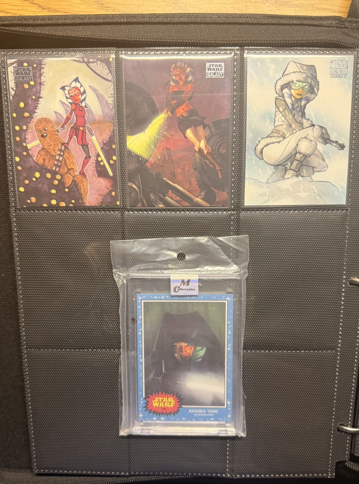Topps Star Wars Galaxy/Chrome  “AHSOKA” 111 Card Lot. Accepting Offers