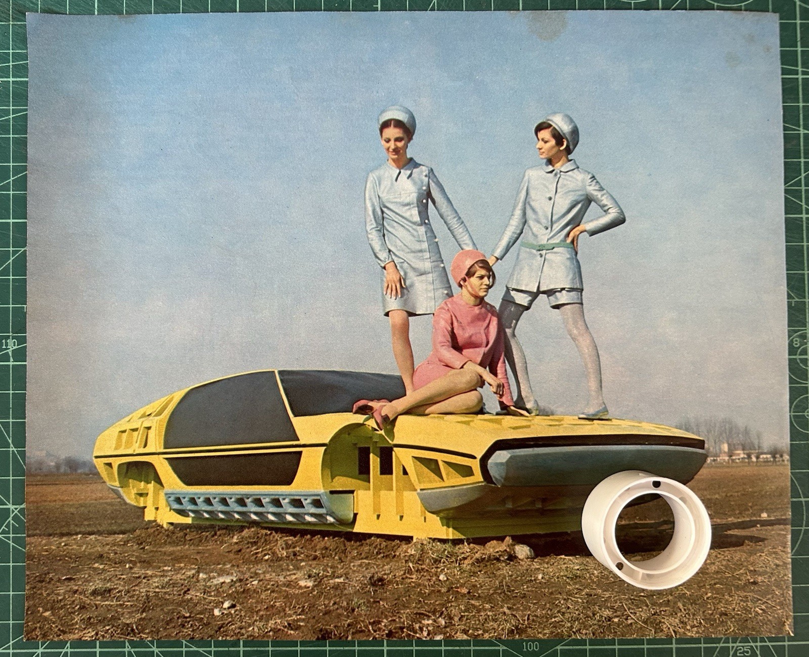 Rare 1967/a Lamborghini Marzial Bertone Advertising