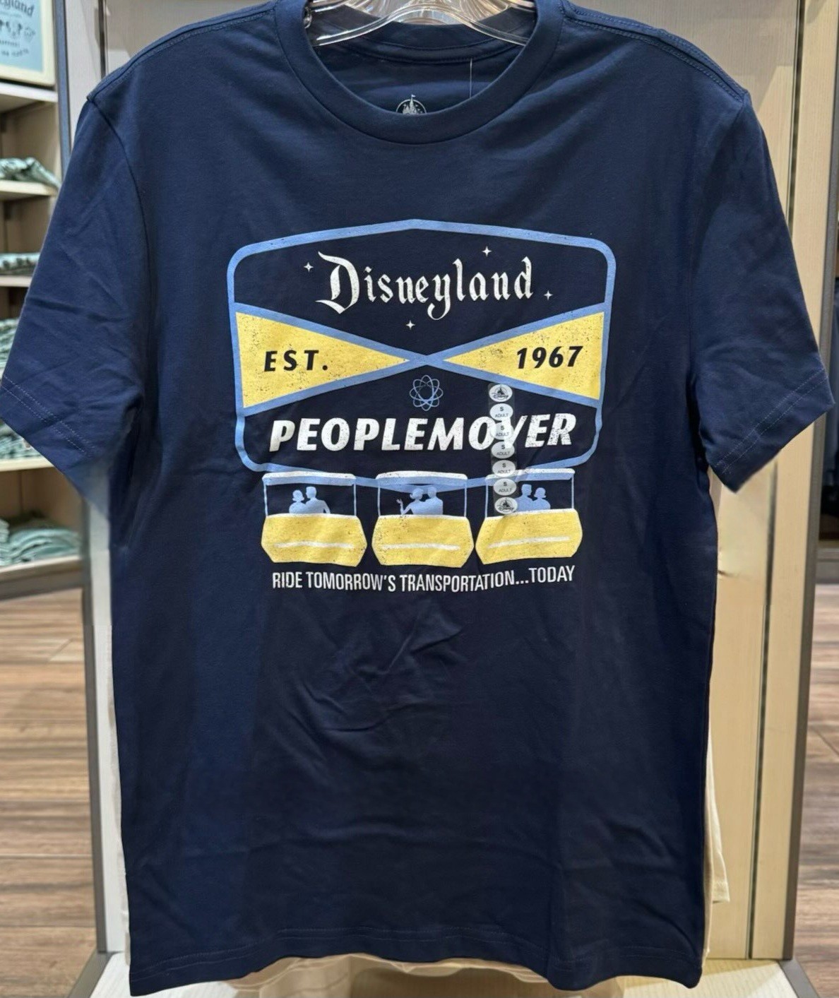 Disney Disneyland PEOPLEMOVER Ride Tomorrows Transportation T-Shirt XX-LARGE New