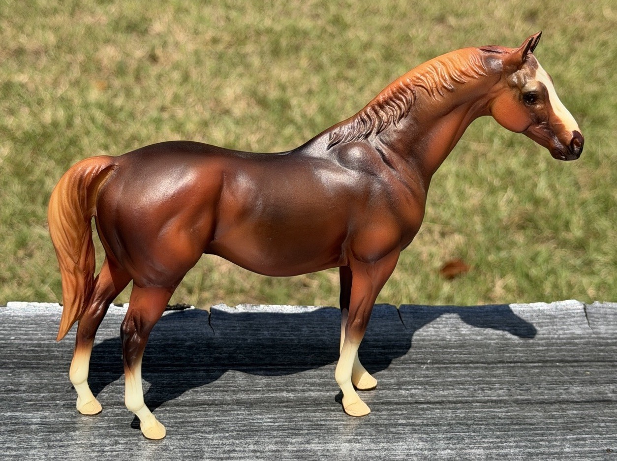 Breyer QVC Terrang Classic Racehorse 3-Piece Set Special Run