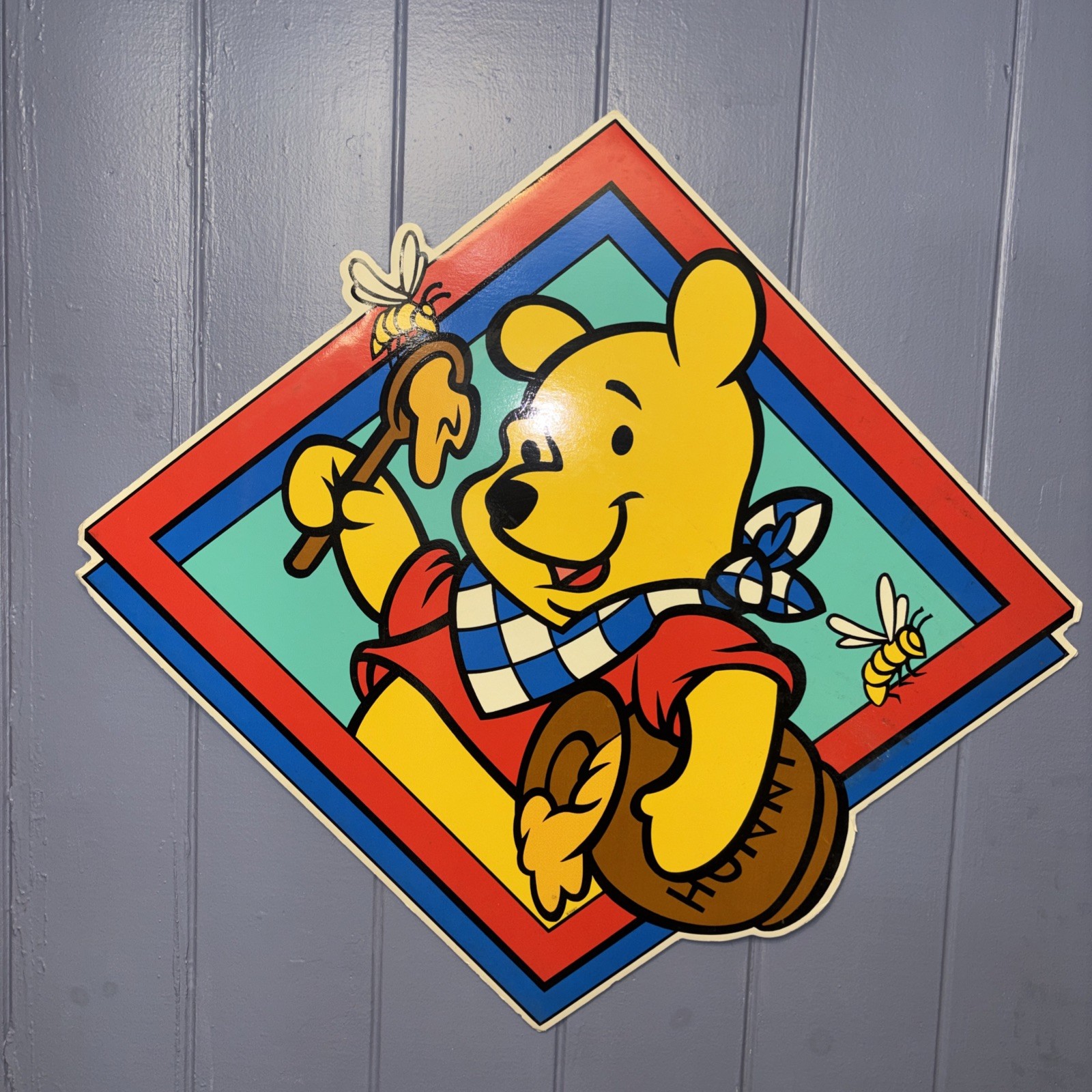 RARE VINTAGE DISNEY STORE DISPLAY – WINNIE THE POOH