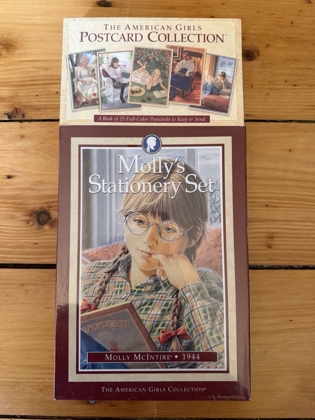 Vintage 1996 Pleasant Company American Girl Molly’s Stationery Set Postcards NEW