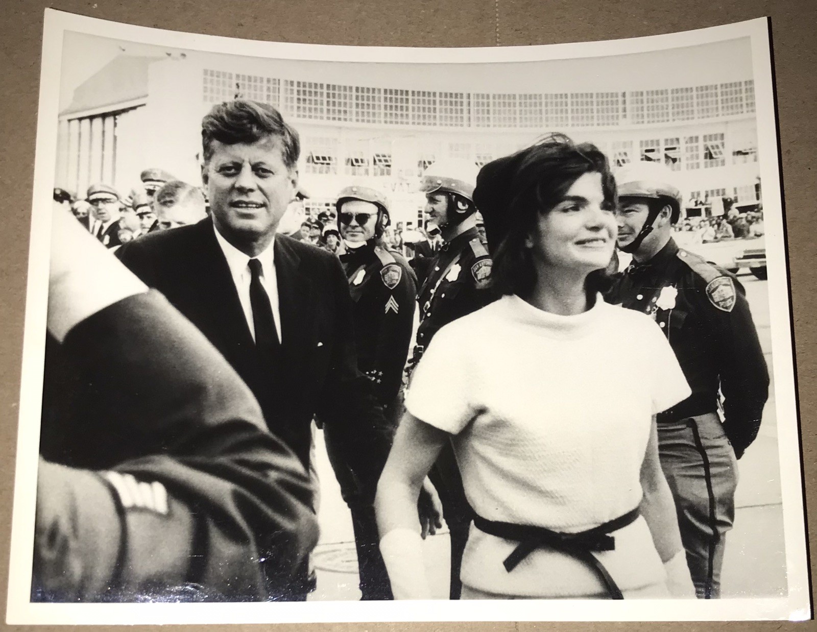 RARE Original John F Kennedy 11/21/63 San Antonio Texas Photo JFK Assassination