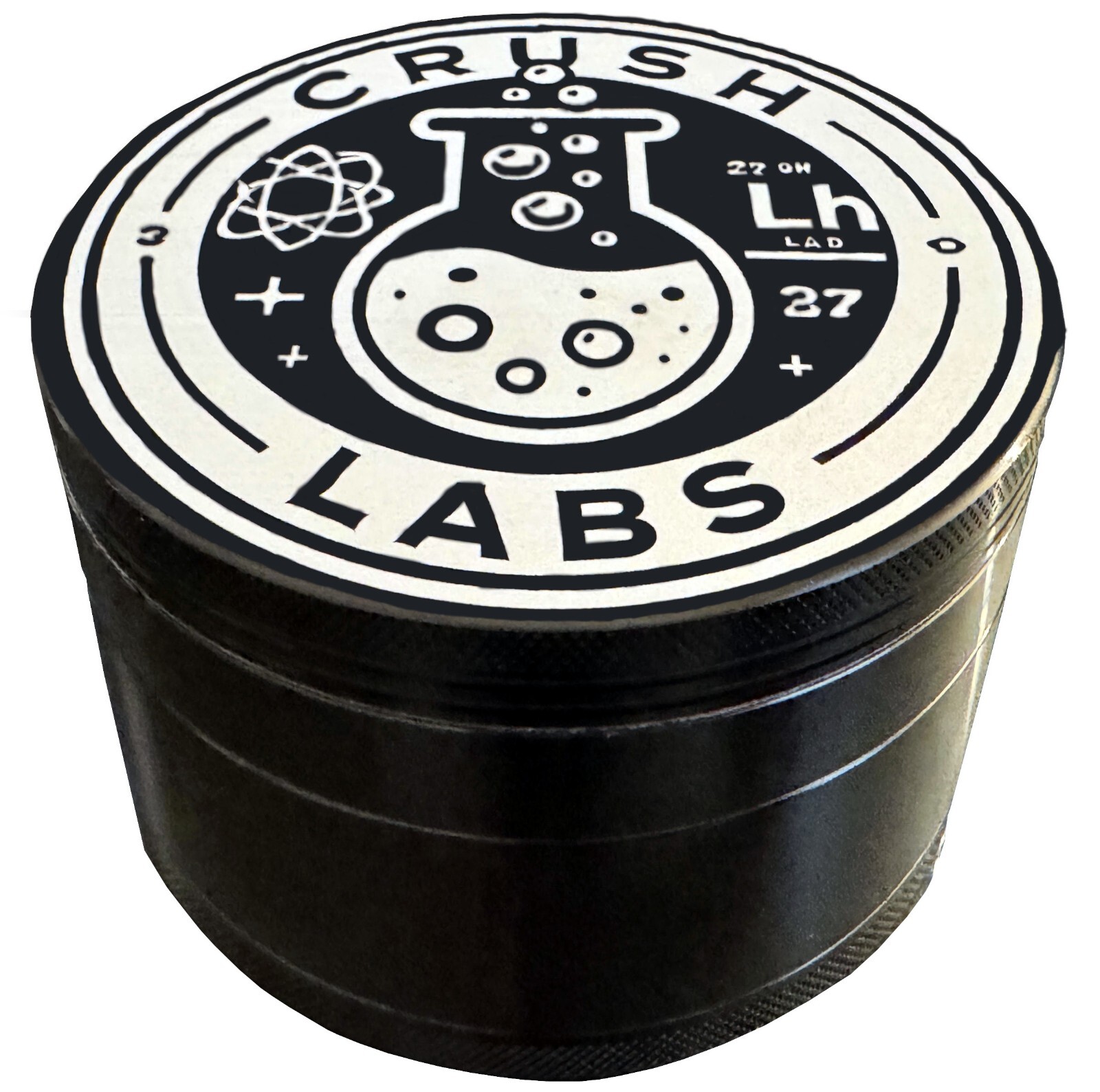 CRUSH LABS 4PC Aluminum Herb Grinder 2.5