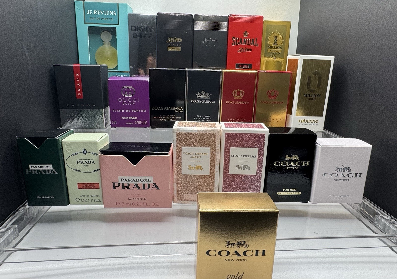 Bunde Lot of 21 Mini Perfumes