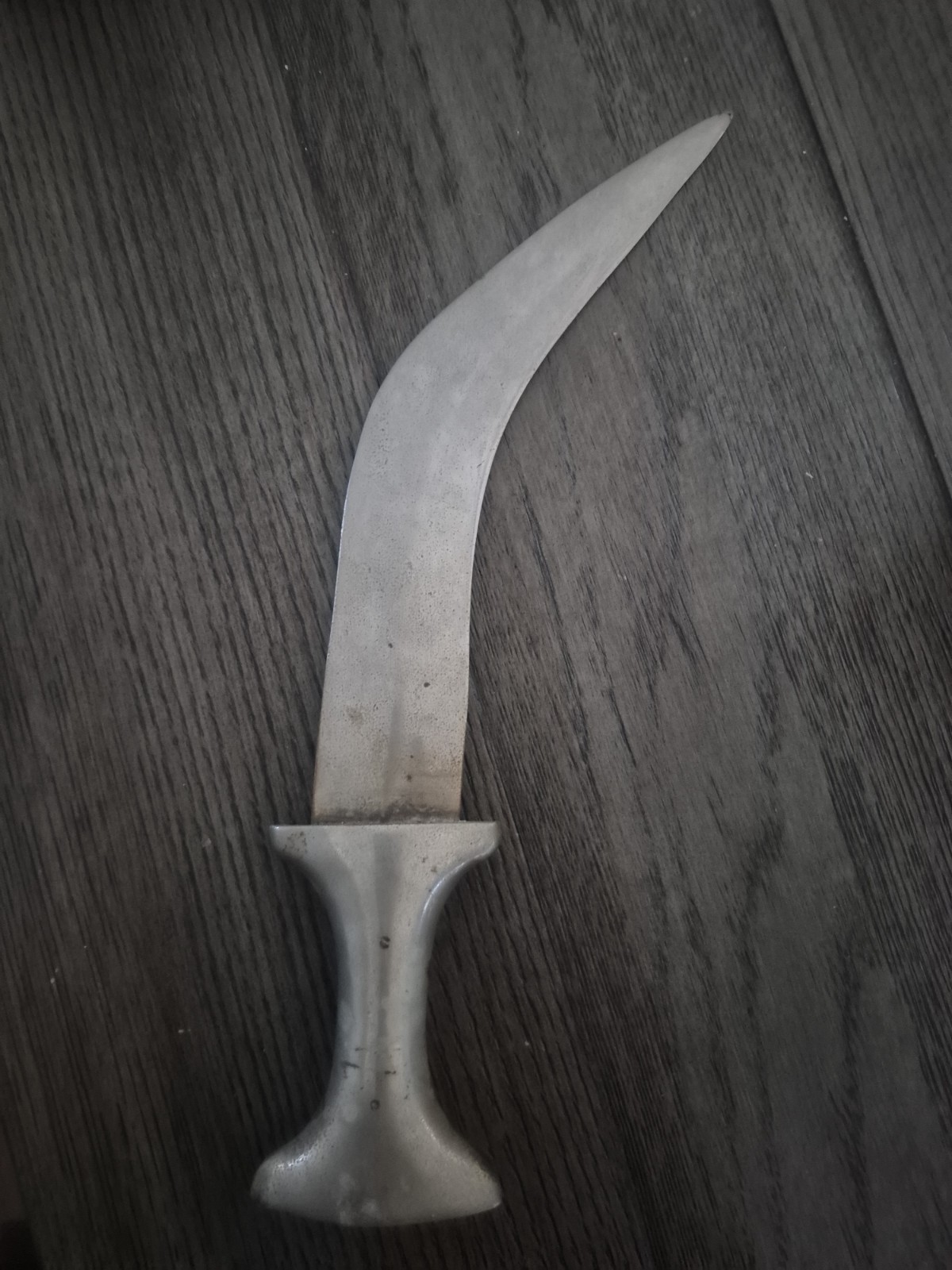 Antique 19th Century Indian All Steel Dagger Knife Indo-Persian Fighting Weapon