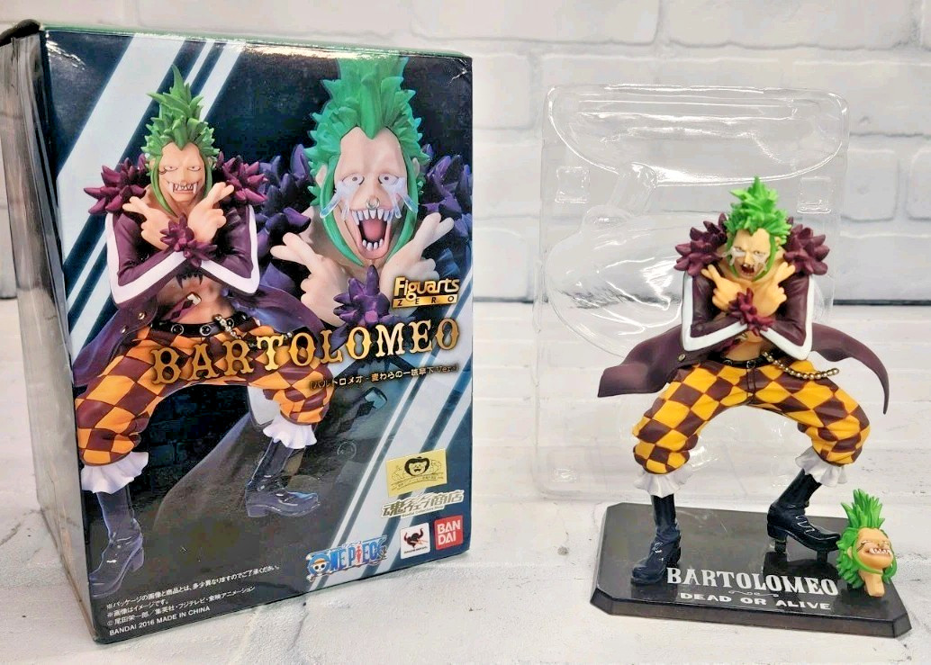 Bandai Figuarts ZERO One Piece Bartolomeo Straw Hat Crew Ver Figure Boxed