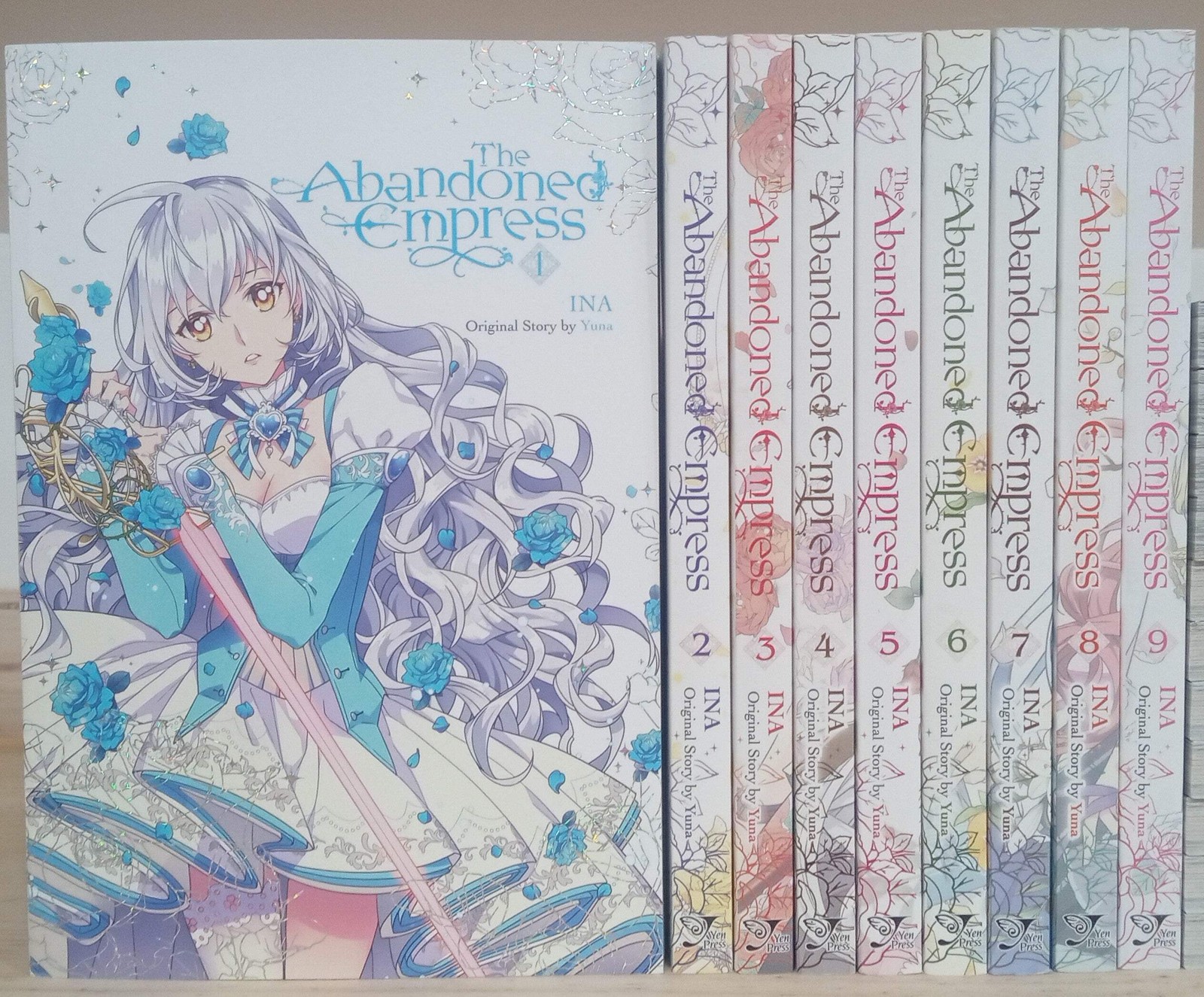 The Abandoned Empress Vol. 1-9 Complete Manhwa Set English