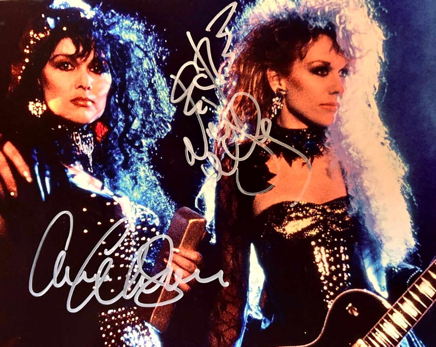 HEART Signed [Ann & Nancy Wilson] 8x10