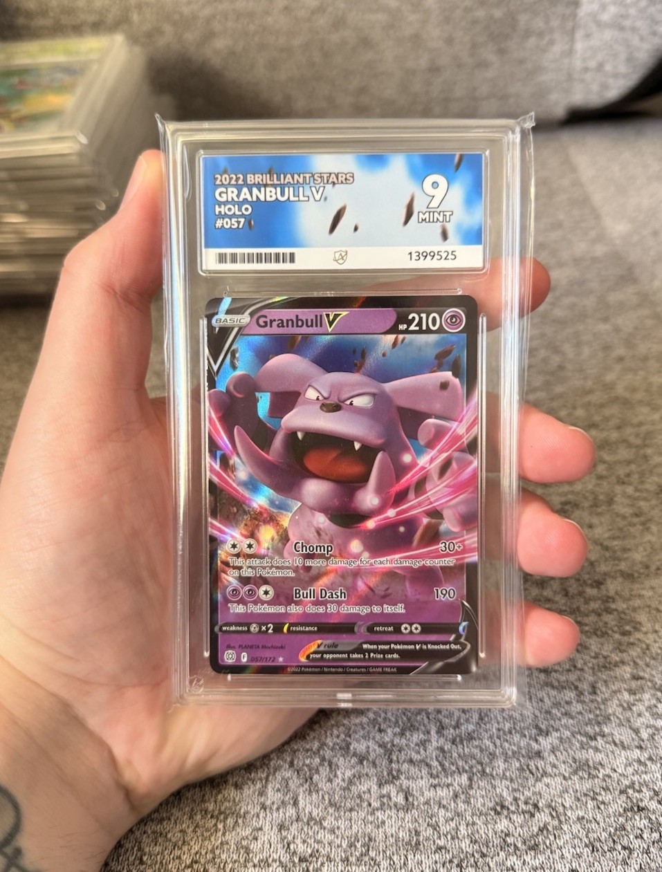 Pokemon Granbull V #057 | ACE 9 MINT