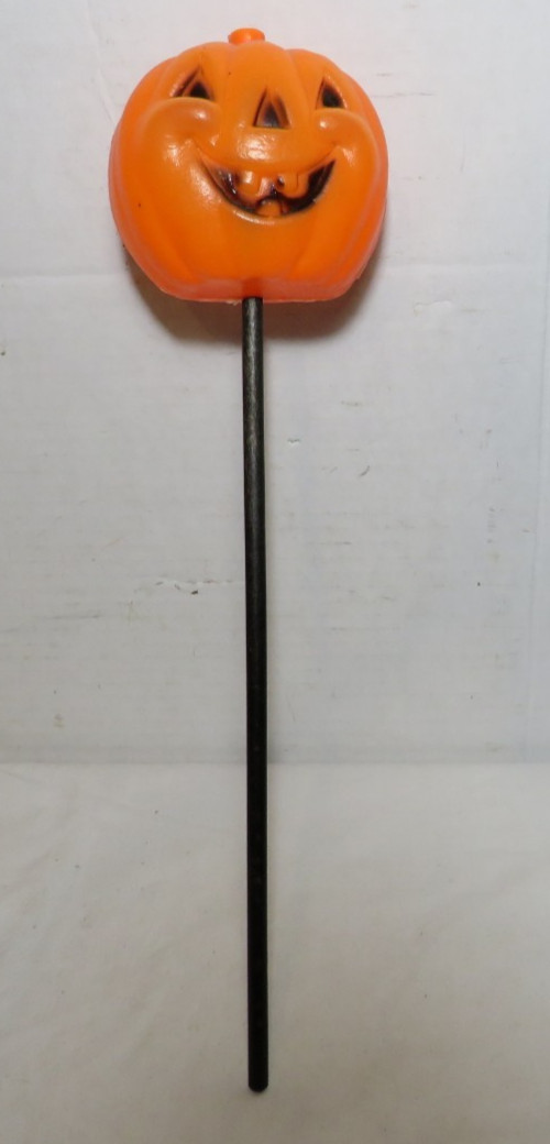 RARE Vintage 1960s Blow Mold Halloween Jack-O-Lantern Pumpkin 16