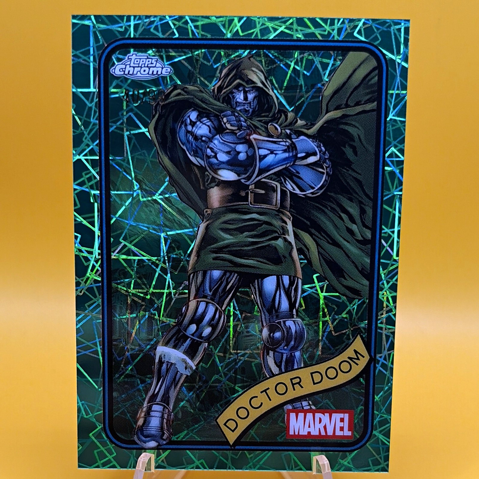 Topps 2025 Marvel Chrome Doctor Doom #148 Serial Numbered /99 Trading Card