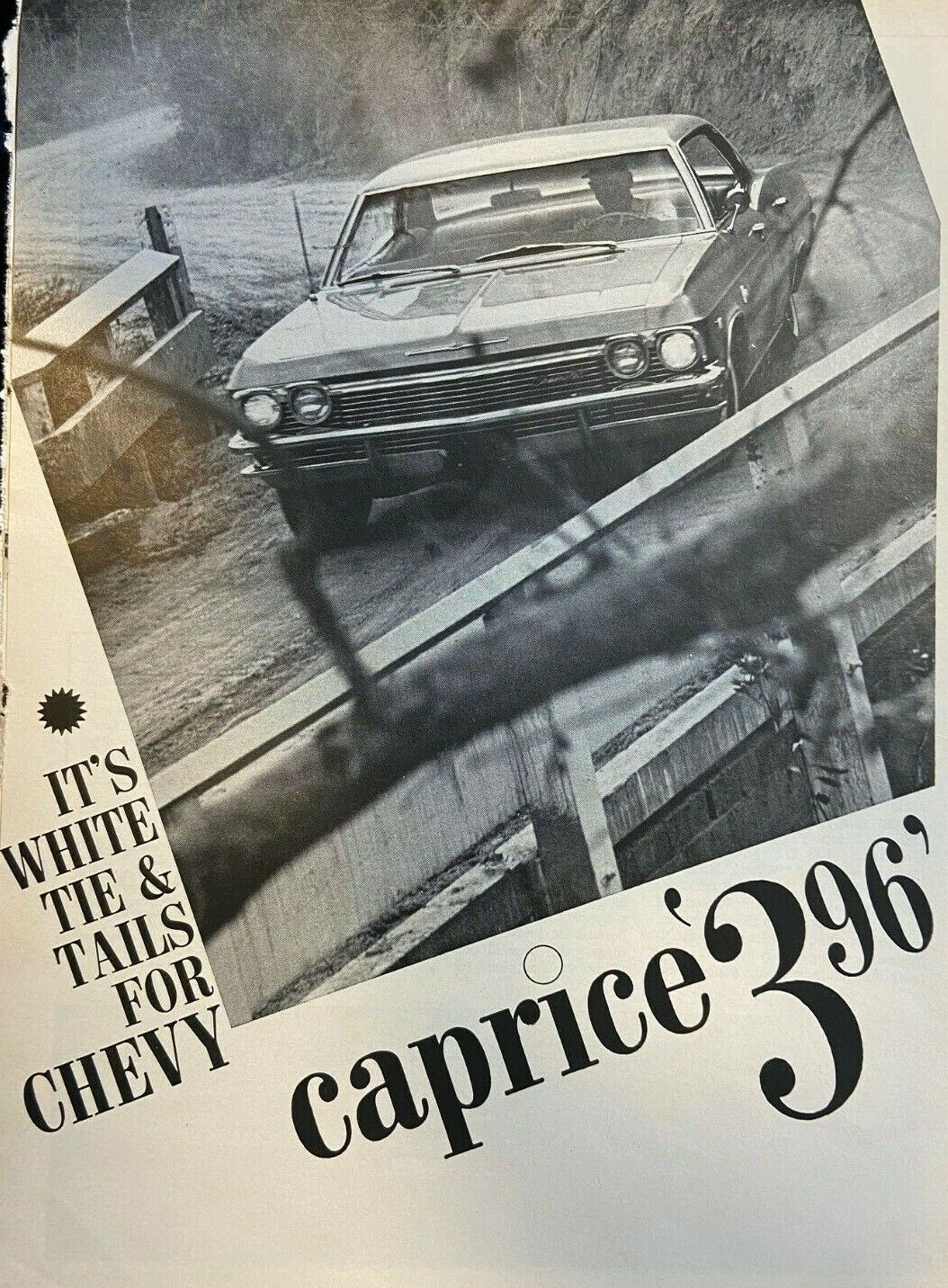 1965 Chevy Caprice 396 illustrated