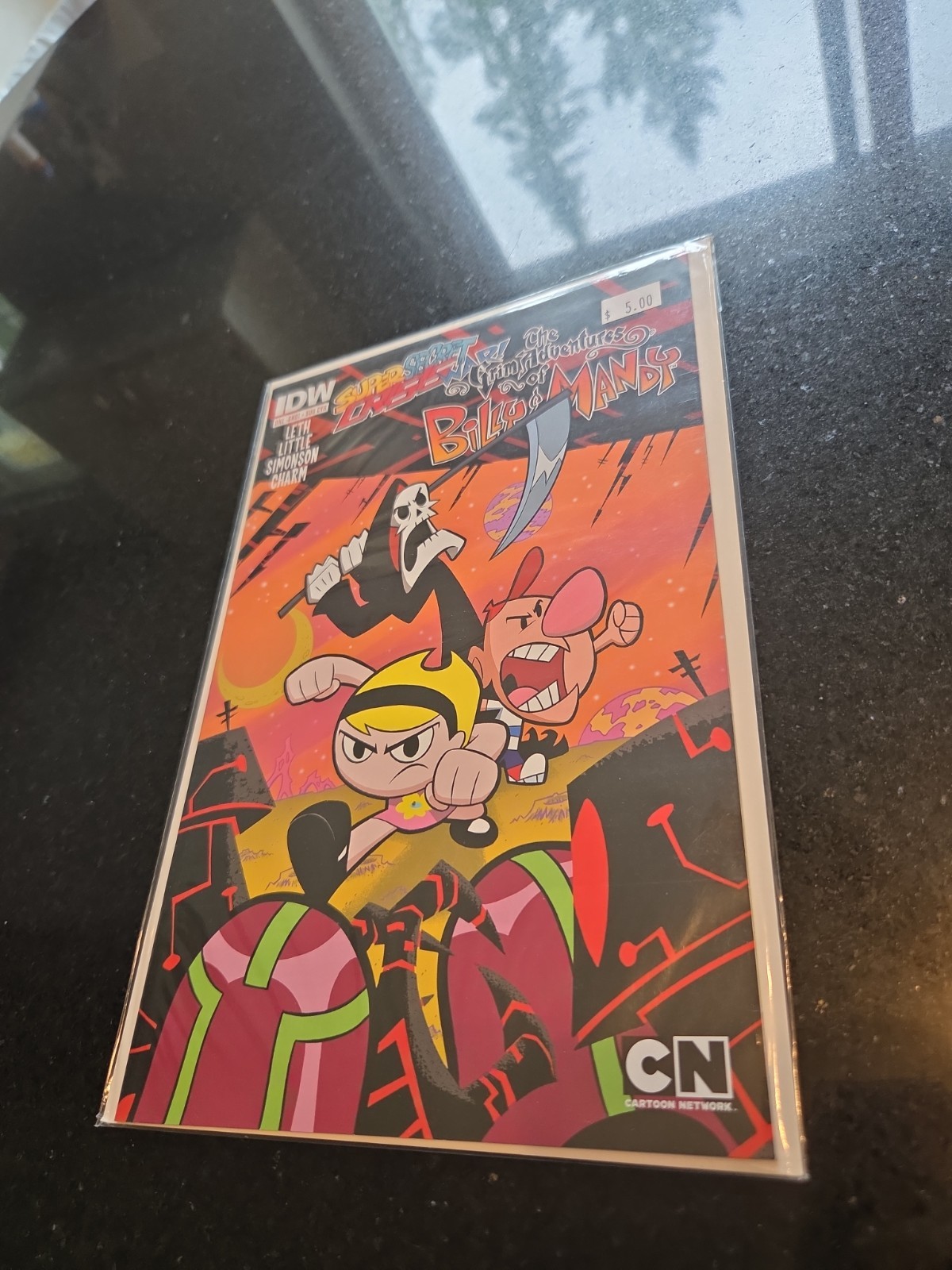 Super Secret Crisis War Grim Adventures Billy Mandy IDW One Shot Sub Variant