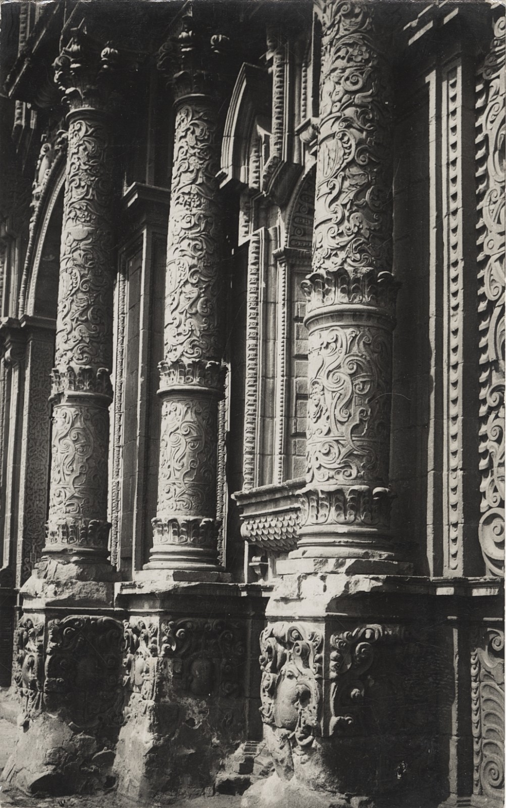 c. 1940's Coro de la Merced, Cusco, Peru RPPC by Martin Chambi Jiménez