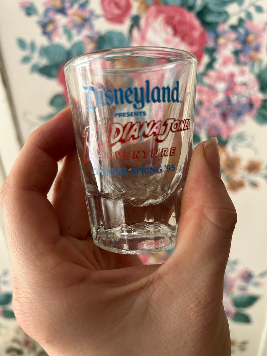 Disneyland Indiana Jones Adventure Opening Spring '95 Shot Glass
