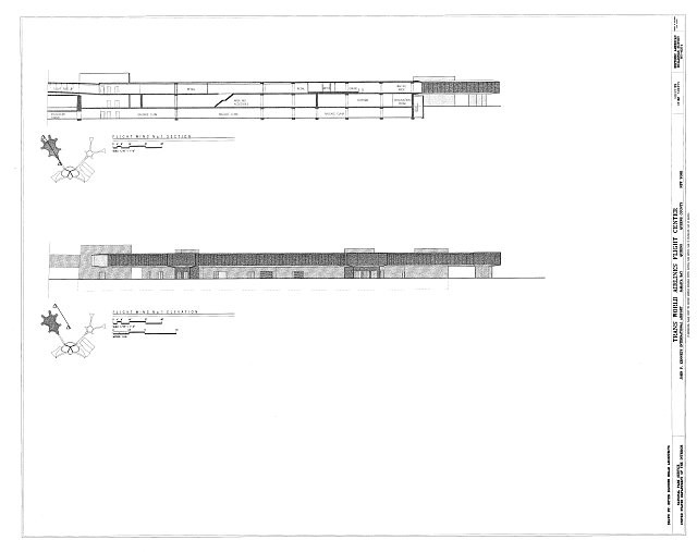 Photo:Jamaica Bay Queens NY TWA Flight Center Section Elevation 2005