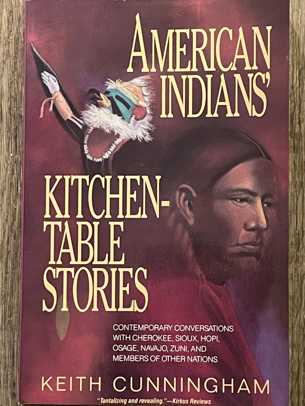AMERICAN INDIANS' KITCHEN TABLE STORIES-NEW-FIRST EDITION 1992-CLASSIC MUST HAVE