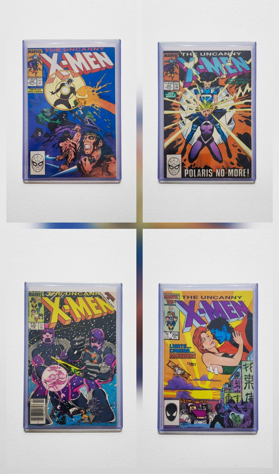 Marvel The Uncanny X-Men Comic Book Lot Copper Age Claremont Newsstand