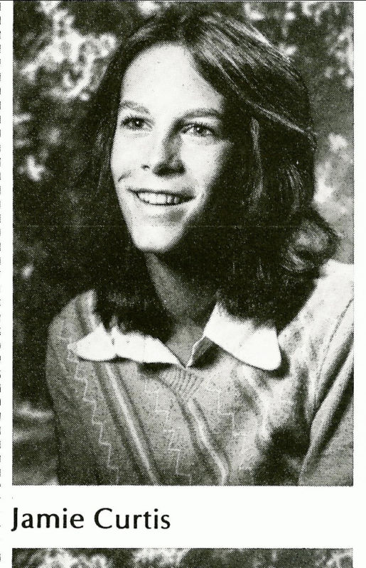 JAMIE LEE CURTIS High School Yearbook 