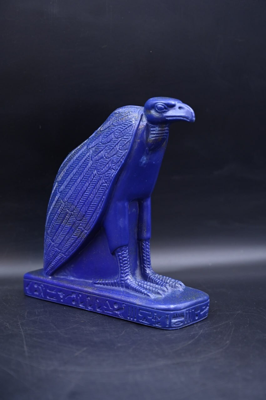 Rare Ancient Egyptian Antiques Nekhbet Statue Egyptian Vulture Replica Handmade