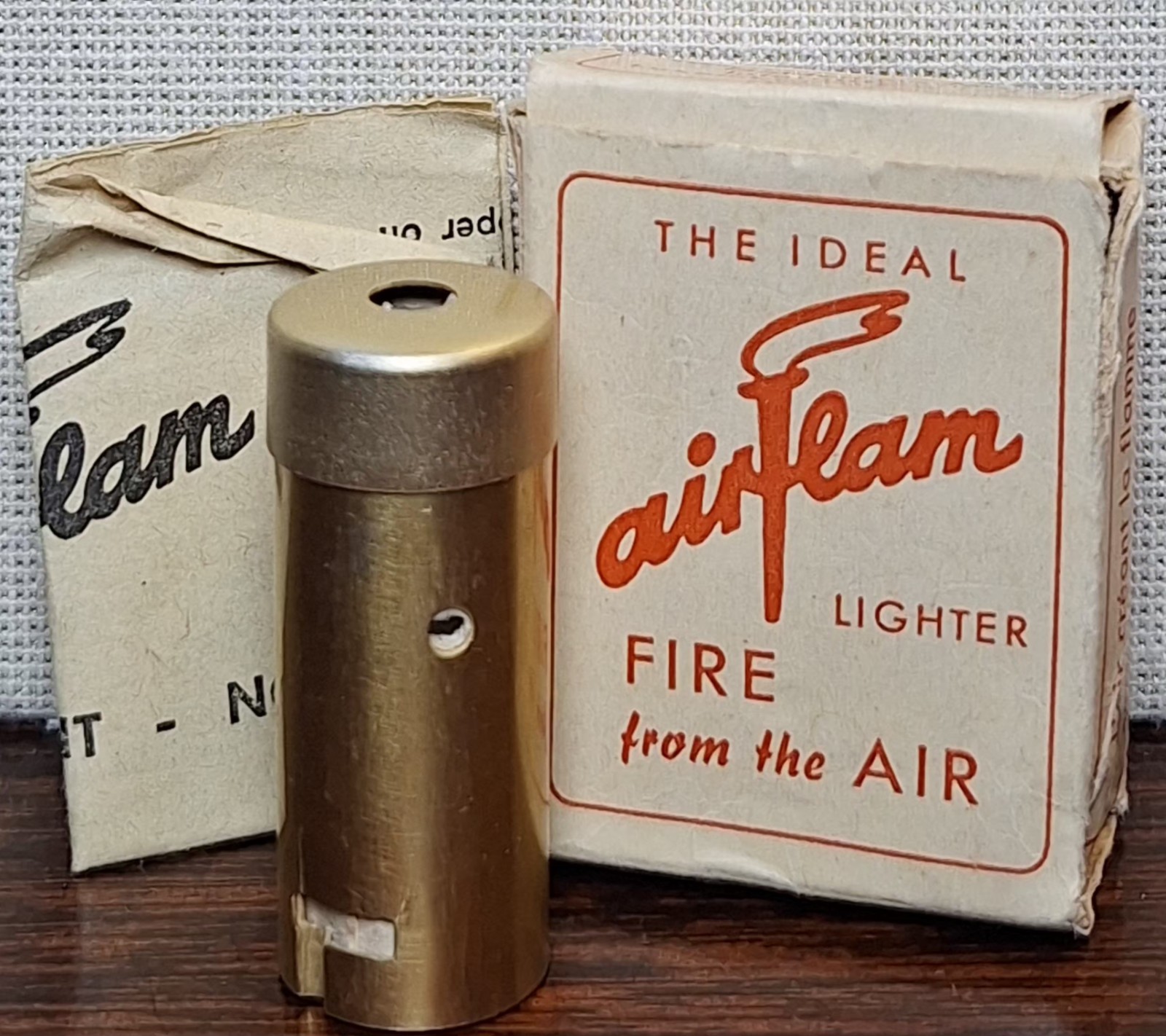 Vintage 1952 Airflam Catalytic Pocket Lighter Germany - Box & Instructions