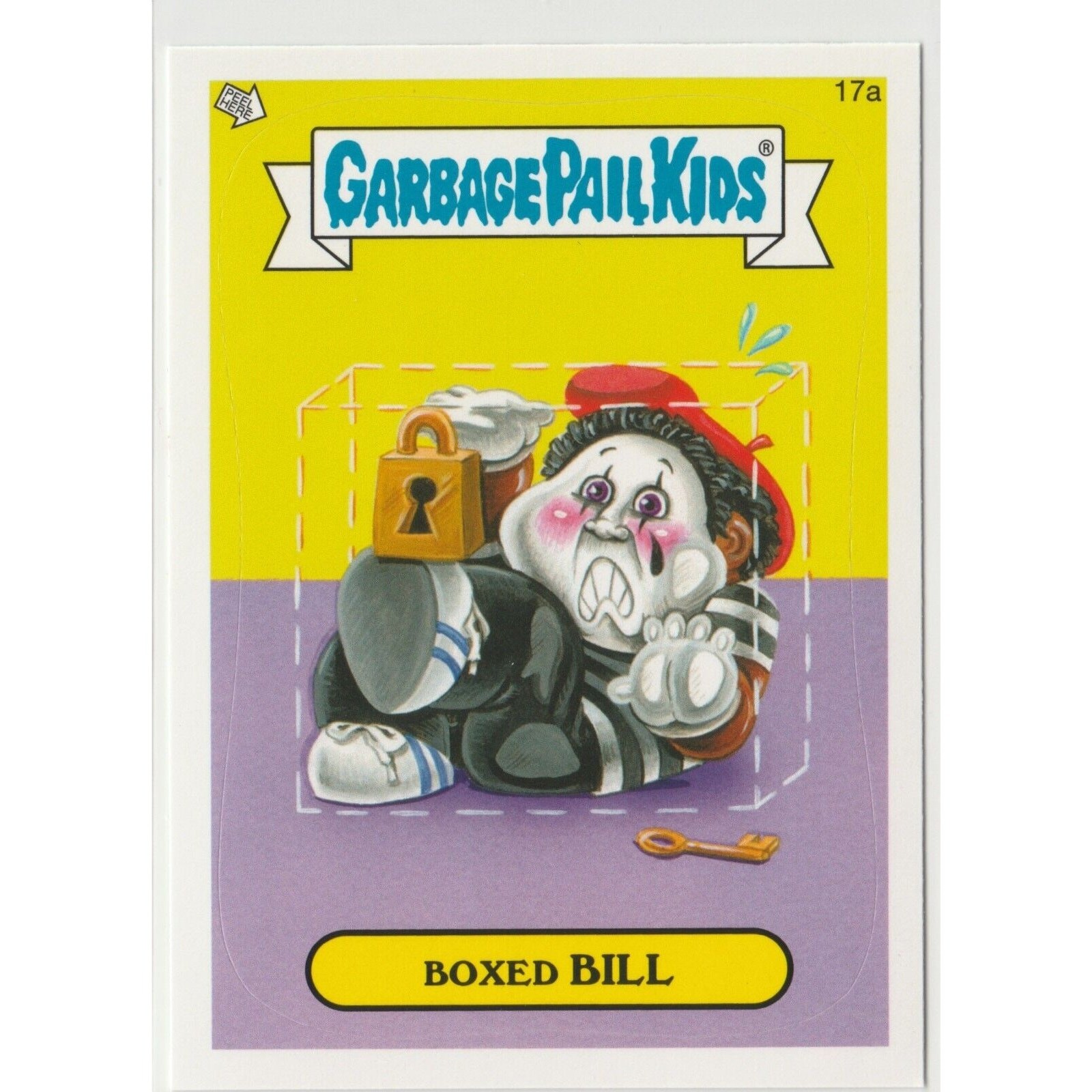 Boxed Bill #17a Garbage Pail Kids GPK 2014 Series 1