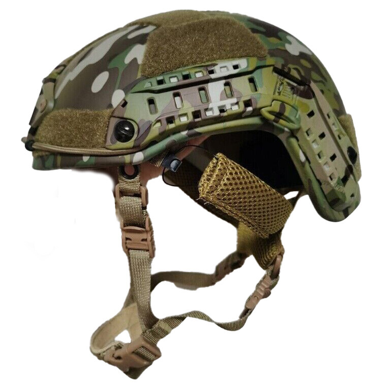 Uhmw-Pe Tactical Level 3A Ballistic iiia Bulletproof Helmet CS Size L MC