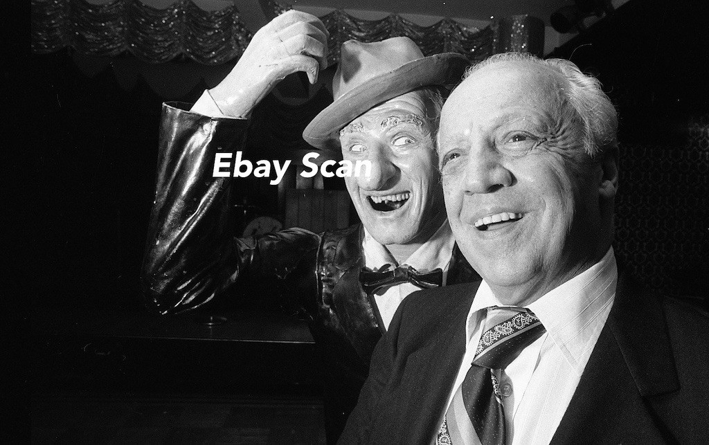 35 Original 35mm Photo Negatives Frank Palumbo With Jimmy Durante Mannequin