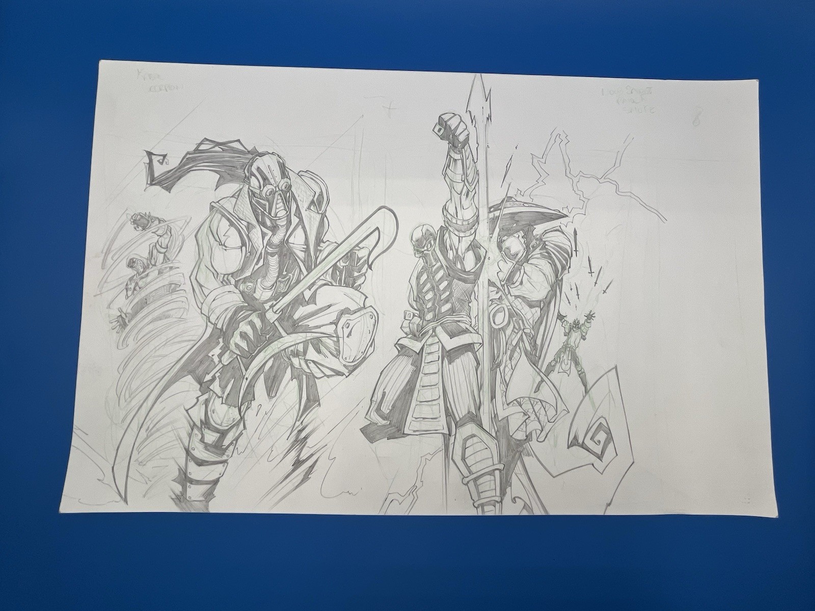 Mortal Kombat Kabal Scorpion Noob Raiden Smoke Art Gerardo Sandoval? Large