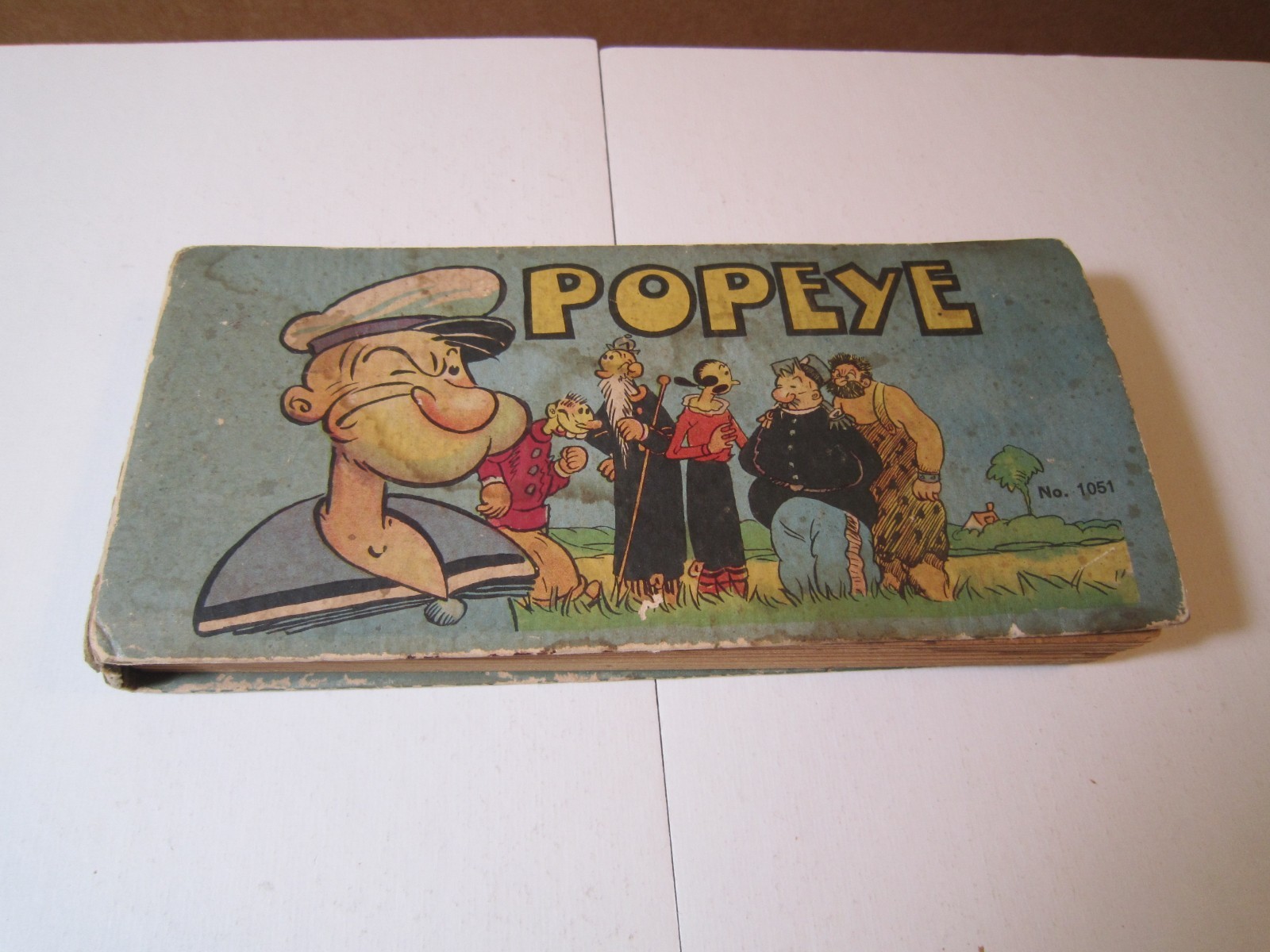 Adventures of Popeye #1051 1934 160 pages No loose pages BLB G+ (2.5) Saalfield