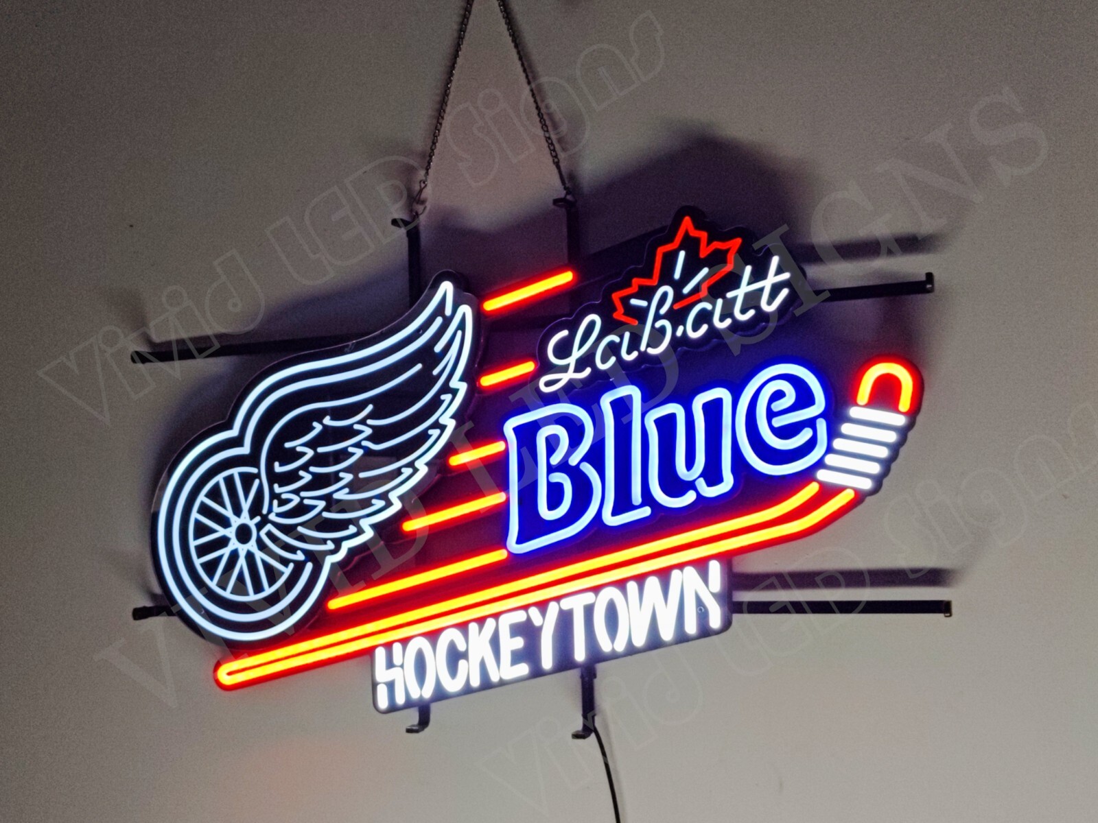Detroit Red Wings Labatt Blue Beer 30